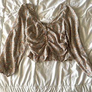H&M smocked top